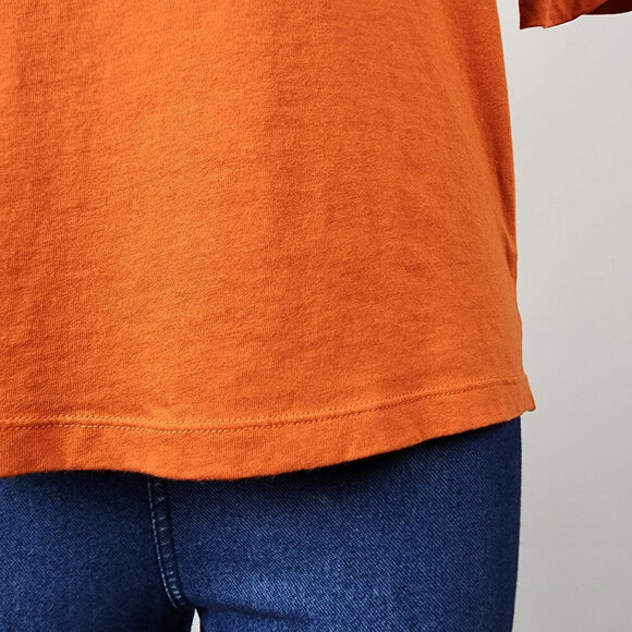 Eric Alexandre Orange Cotton Top Size M/L - Picture 4 of 9